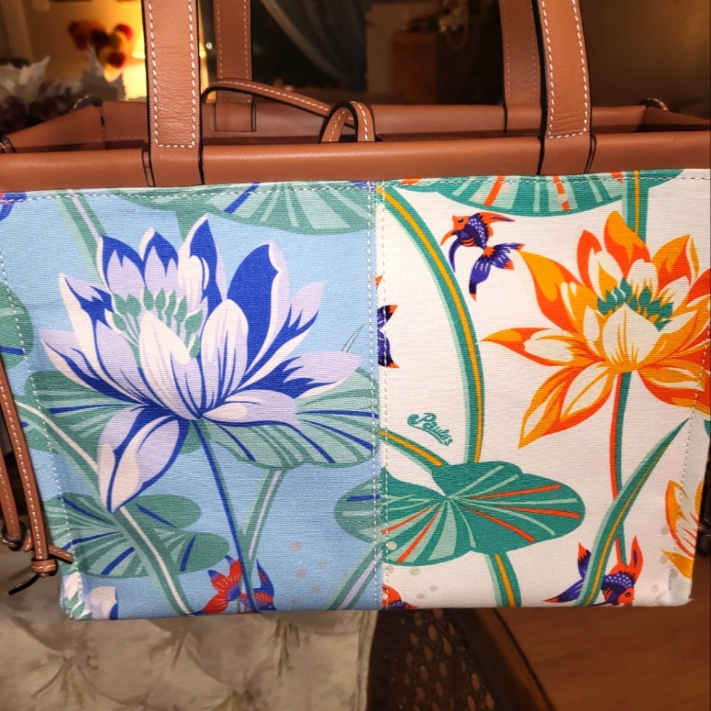 (Sold)Authentic Loewe Paula's Ibiza cushion floral tote - Picture 3 of 8